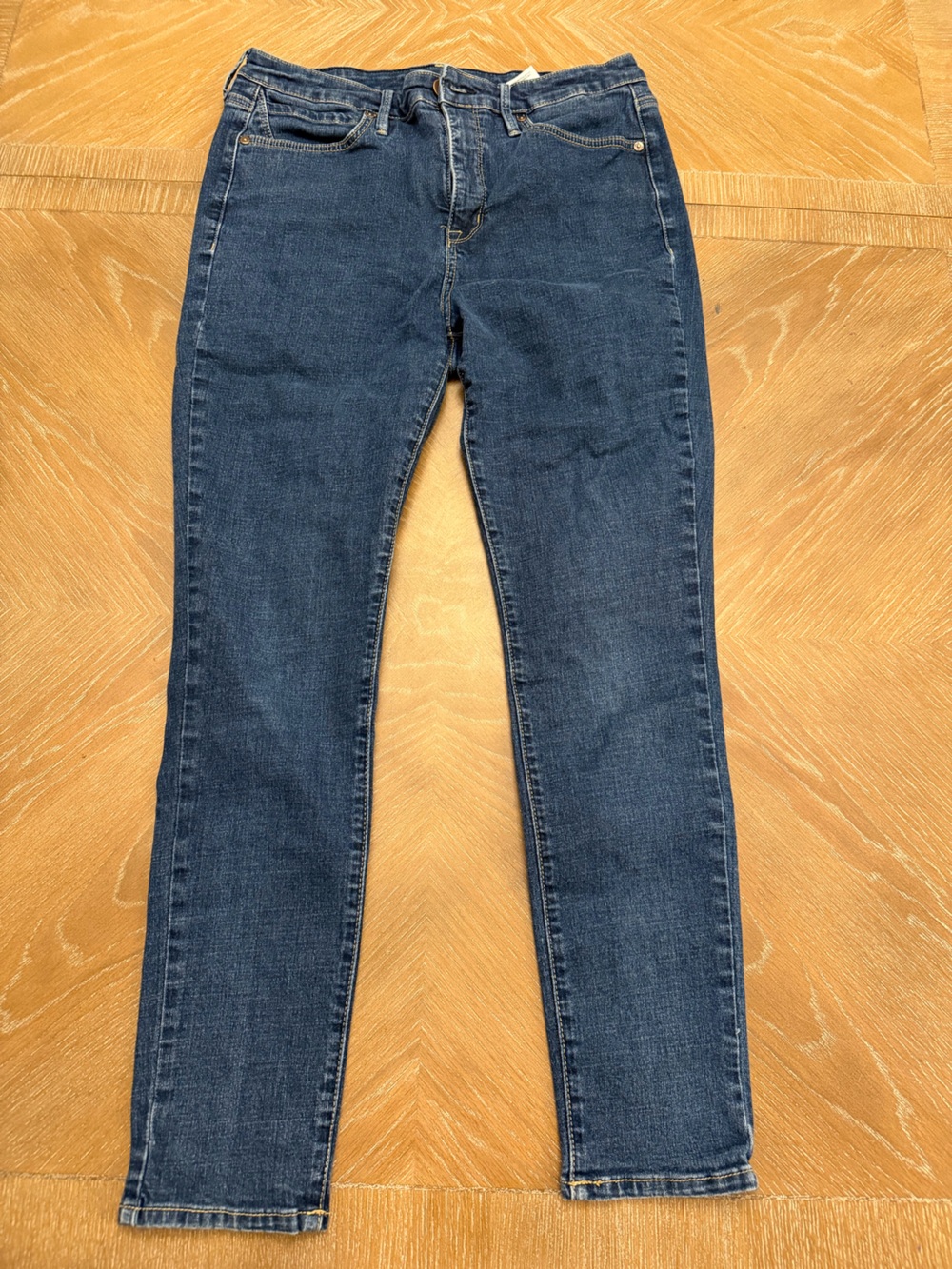 Seven7 Women's Dark Blue Skinny Jeans